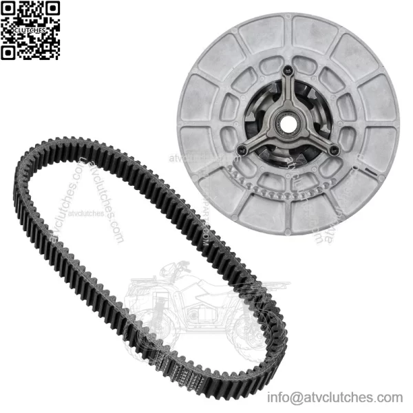 Secondary Clutch & Belt For Polaris RZR TURBO 4 19 TURBO S 20 1323394 3211202 - Image 5