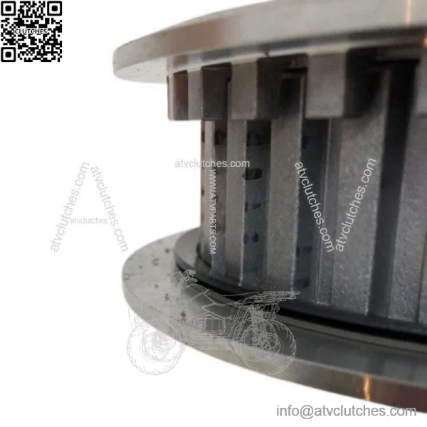 COMPLETE NTO SLIPPER CLUTCH YAMAHA YFZ450R INNER HUB PRESSURE PLATE SPRINGS 14+ - Image 5