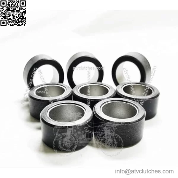Hisun Clutch Roller Weights 18 Grams 8 Pack Replacement for Hisun UTV ATV 450 500 550 700 750 Coleman Axis Bennche Cub Cadet Replacement for YAMAHA RHINO 660 07-12 GRIZZLY 550 660 700 04-07 - Image 2