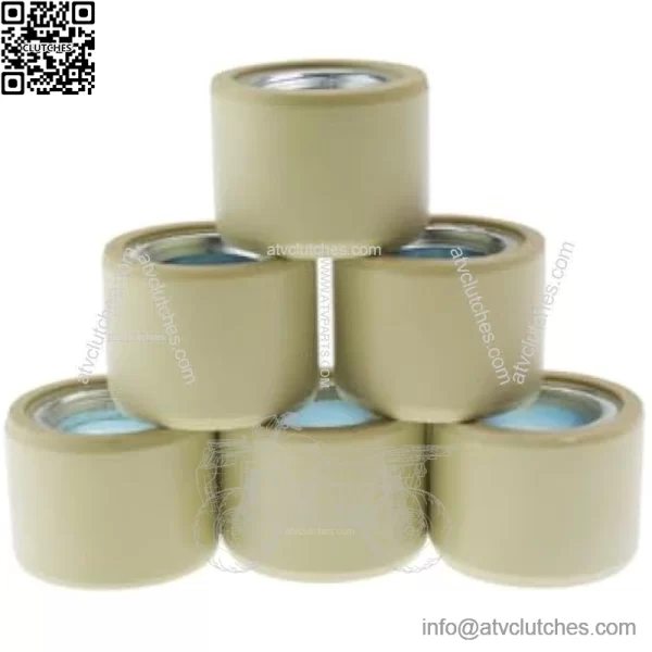 18x14mm/0.71"x0.55" GY6 Sliding Roller Weights 15g/0.033lb for 180-230cc Chinese Scooter Moped ATV Go Kart 4-Stroke Engine