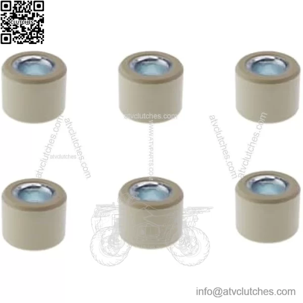 18x14mm/0.71"x0.55" GY6 Sliding Roller Weights 15g/0.033lb for 180-230cc Chinese Scooter Moped ATV Go Kart 4-Stroke Engine - Image 4