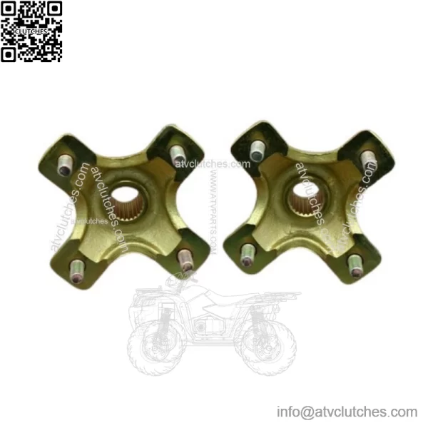 2 x Rear Hubs Honda 450R 400EX 300EX TRX450R TRX400EX TRX250X 4x110mm axle - Image 3
