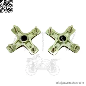 NEW 2 x REAR HUBS Yamaha Banshee Raptor 660 700 YFZ450 YFZ450r