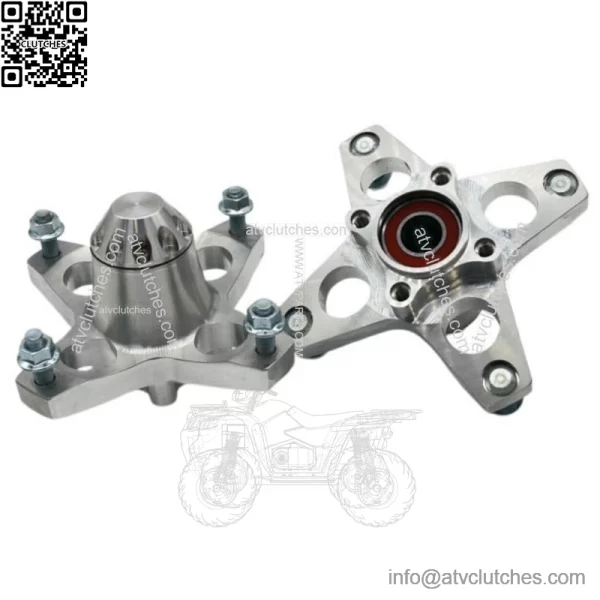 LSR Billet Front Wheel Hubs Set Yamaha Raptor 700 YFZ450 YFZ450R - Image 3