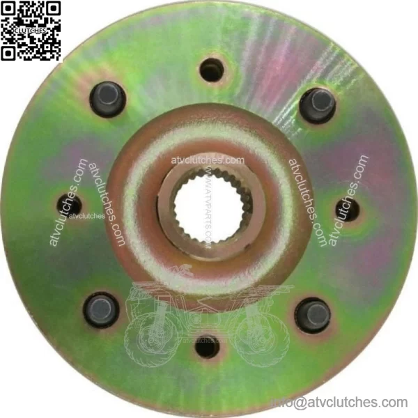 Wheel Hub - Front, UTV, Hisun, 700cc, 27 Spline Trivalent zinc - Image 4
