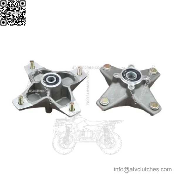 2 x NEW front hubs + studs seals bearings Yamaha Raptor 700 660 YFZ450 YFZ450r - Image 4