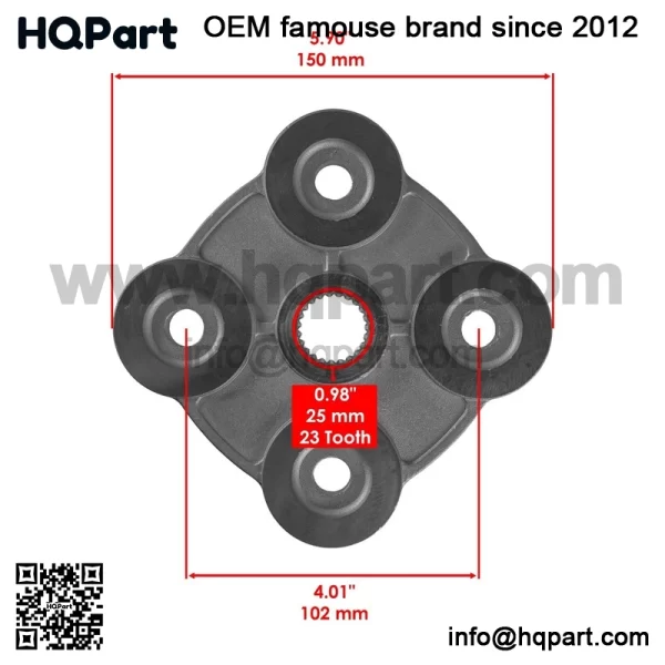 Polaris crambler 00 997-1998/2005-2012 ear heel ubs /Hardware Left/Right) - Image 2