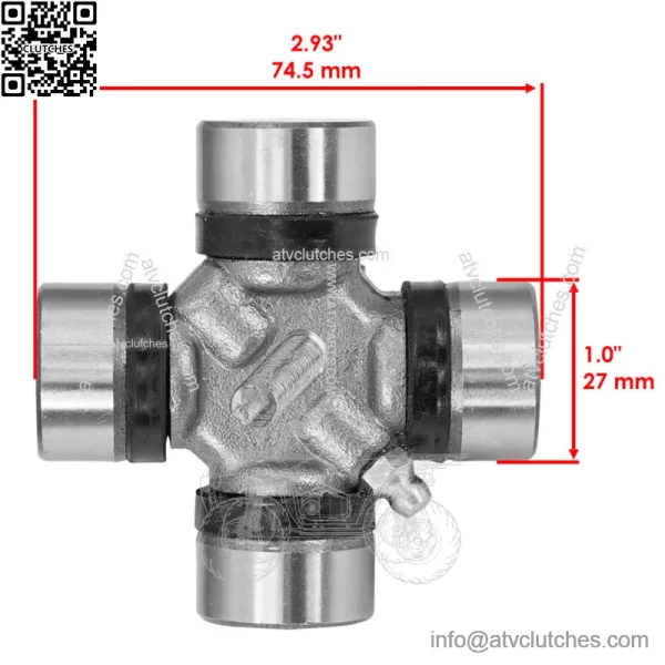 Drive Shaft U Joint For Bush Hog MTH-720 RB60R RB60S RZ 160 RZ 60 TD-1500 - Image 2