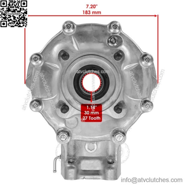 Rear Differential For Honda Rancher 350 TRX350FE 4x4 S 2000-2006 - Image 2