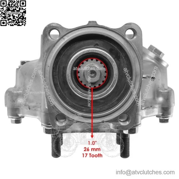 Rear Differential For Honda Rancher 350 TRX350FE 4x4 S 2000-2006 - Image 4