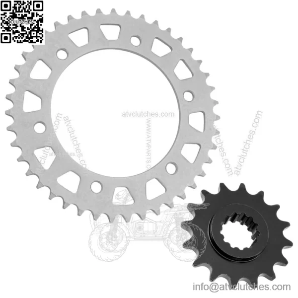 Front Rear Drive Chain Sprocket for Husaberg FC501 1994 / FC600 1994 - Image 4