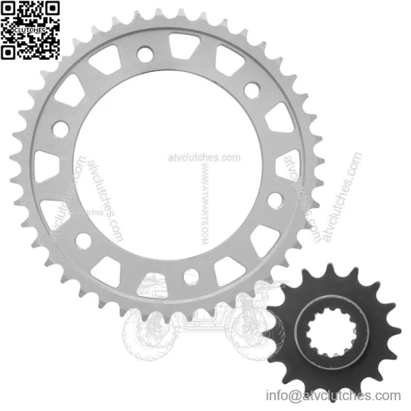 Front Rear Drive Chain Sprocket for Husaberg FC501 1994 / FC600 1994 - Image 5