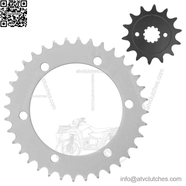 Drive Chain Sprockets For Honda CBR300R 2015-2020 41201-K33-D00 23801-KYJ-940 - Image 5