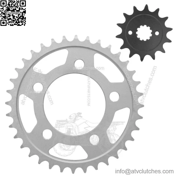 Front Rear Drive Chain Sprocket for Husaberg FC350 1996 / FC400 1996 - Image 5