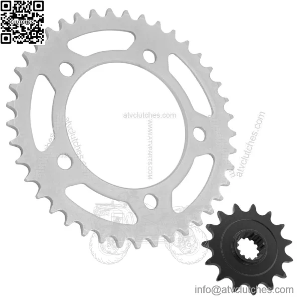 Front Rear Drive Chain Sprocket for Honda CBR500R 2013-2021 23801-MKP-D00 - Image 4