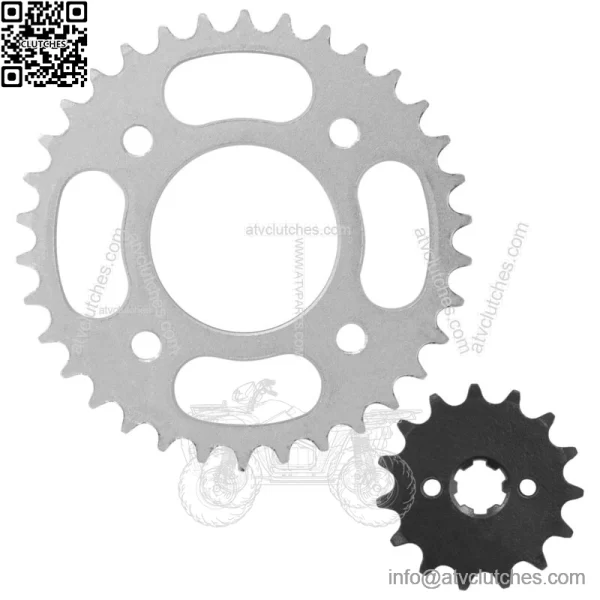 Front Rear Drive Chain Sprocket for Honda Grom 125 2014-2020 23801-K26-900 - Image 5