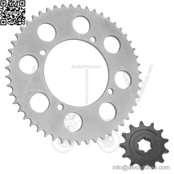 Drive Chain Sprockets For Kawasaki KLX140L 2008-2009 2011-2023 42041-005 - Image 4