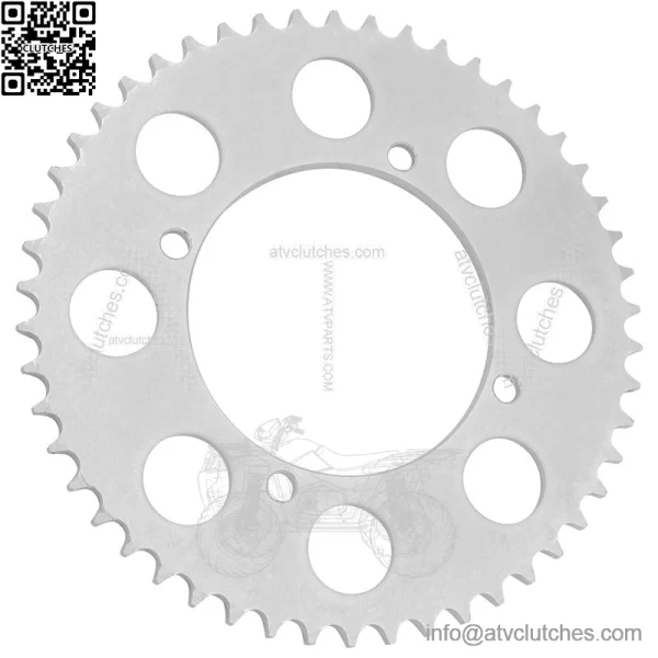 Rear Wheel Chain Sprocket For Kawasaki KX80 1998-1999 KX85 2001-24 KLX 140 08-24 - Image 3