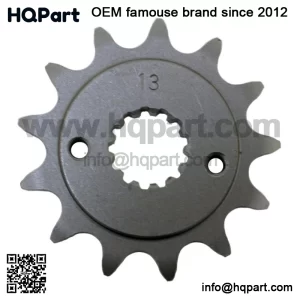 13  ooth  ront  teel  procket  3T  or  uzuki  T-Z400  uadsport  00  TZ400