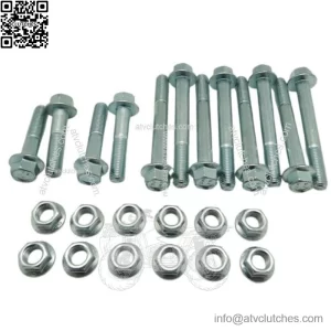 SPECBOLT ATV FRONT SUSPENSION BOLT KIT FOR HONDA TRX450R TRX450ER SHOCK & A-ARMS