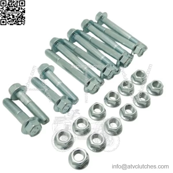 SPECBOLT ATV FRONT SUSPENSION BOLT KIT FOR HONDA TRX450R TRX450ER SHOCK & A-ARMS - Image 2