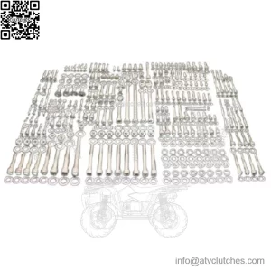 HONDA TRX450R TRX 450R POLISHED STAINLESS STEEL ATV BOLT SCREW KIT SET