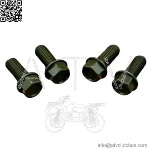 4 X NEW Footpeg Peg Bolts Yamaha Banshee YFZ450 Raptor 660 Warrior Blaster