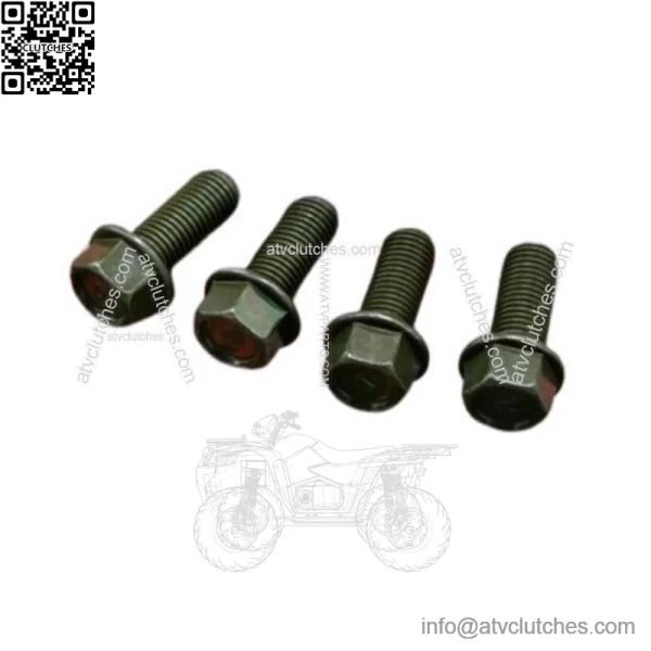 4 X NEW Footpeg Peg Bolts Yamaha Banshee YFZ450 Raptor 660 Warrior Blaster - Image 2