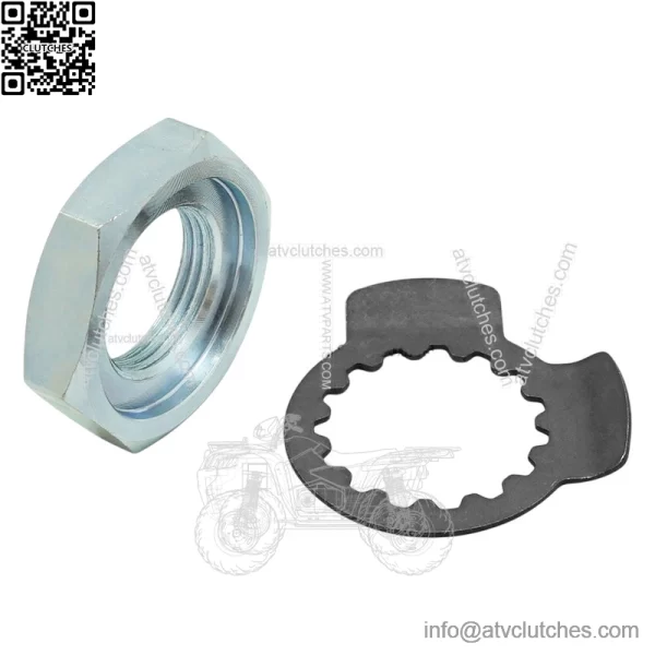 For Yamaha Front Sprocket Nut & Washer Raptor 700 700R YFM700/YFM700R 2006-2023