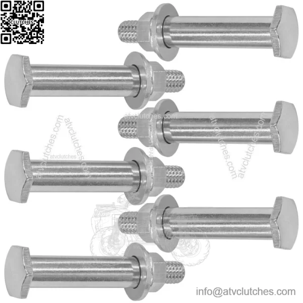 2108765SM 2108765 Deck Wheel Bolt for Briggs & Stratton Ferris Murray / 714760SM - Image 4