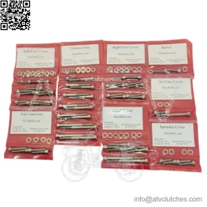 YAMAHA 2004-2013 YFZ450 YFZ 450 POLISHED STAINLESS ATV ENGINE BOLT SCREW KIT SET