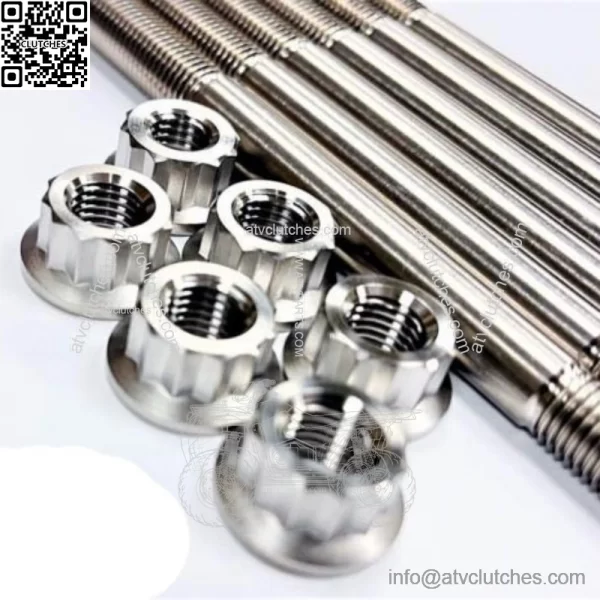 YFZ450R YFZ 450R Head Studs Stud Kit Titanium After Market Stronger Upgrade - Image 4