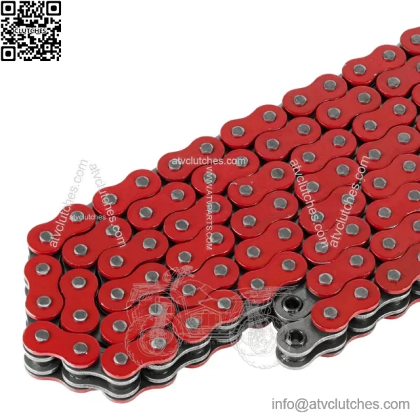 O-Ring Drive Chain for Honda TRX450R 2004 2005 2006 2007 2008 Red - Image 2