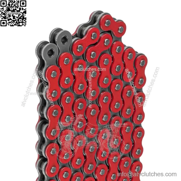 Red Drive Chain for Honda TRX450ER Electric Start 2006-2014 - Image 3