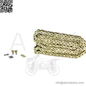 Gold 520 Chain O-Ring Drive Chain Yamaha for YFZ450R YFZ 450 RSE Raptor 700