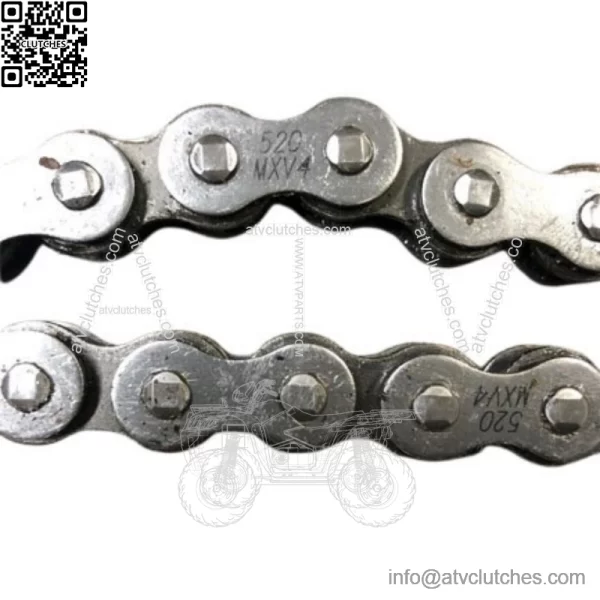 YAMAHA YFZ450R OEM STOCK DRIVE CHAIN DID MXV4 520 98 LINKS YFZ 450R O-ring - Image 2
