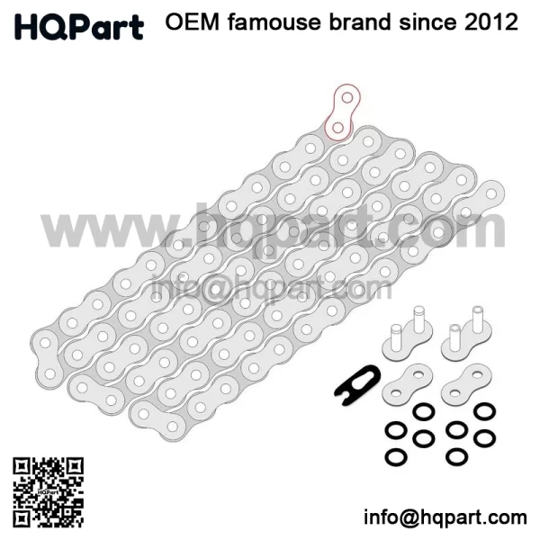 Polaris crambler 00 X4 000-2011 -Ring rive hain  prockets it - Image 2