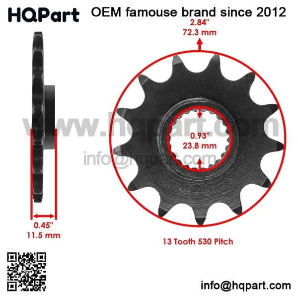 Polaris crambler 00 X4 000-2011 -Ring rive hain  prockets it - Image 3