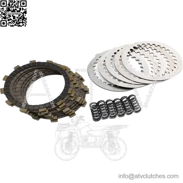 04+ Yamaha YFZ450 YFZ 450 BPRATV Heavy Duty Steel Fibers & Springs Clutch Kit