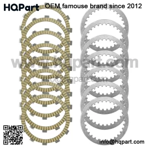 Clutch Friction and Steel Plates for Suzuki RM250 1996-2005