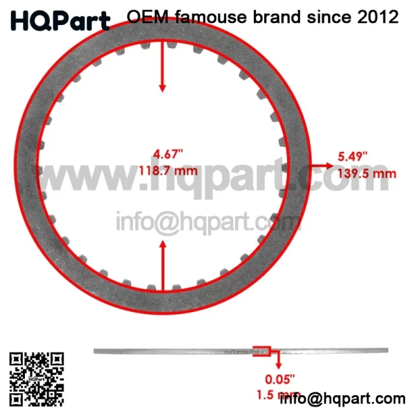 Clutch Plates Gasket Kit for Harley Davidson Sportster 883 XL883 XLH883 1991-03 - Image 3