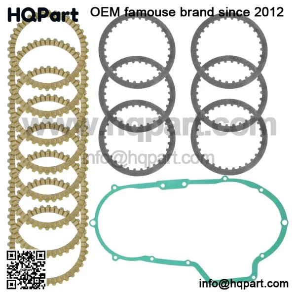 Clutch Plates Gasket Kit for Harley Davidson Sportster 883 XL883 XLH883 1991-03 - Image 5
