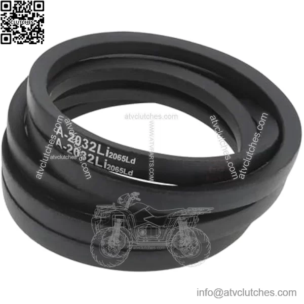 2032mm long V-belt for mower 13mm wide middle pulley for deck belt OE 535411901/531006096/594978001 compatible with Husqvarna Rider 155 AWD/15V2