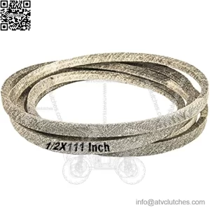 Replacement V-belt for HUSQVARNA 532165631, 531007551, 531008023 (1/5.1 cmx281.9 cm) (A109) made of Kevlar