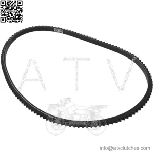 1 x rubber drive belt for lawn mower, inner circumference 749 mm, width 10 mm, thickness 8 mm, compatible with Hyundai HYM510SPE-E12 M510SPE HYM510SPE lawn mower