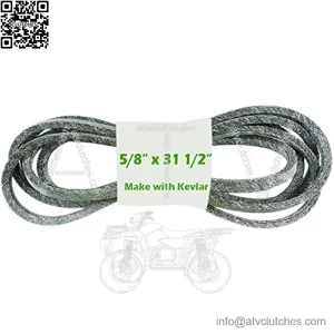 5/8" x 81 1/2" Kevlar Lawn Mower Cutting Belt Compatible with Cub Cadet/MTD 754-04002, 954-04002; Husqvarna 578453624