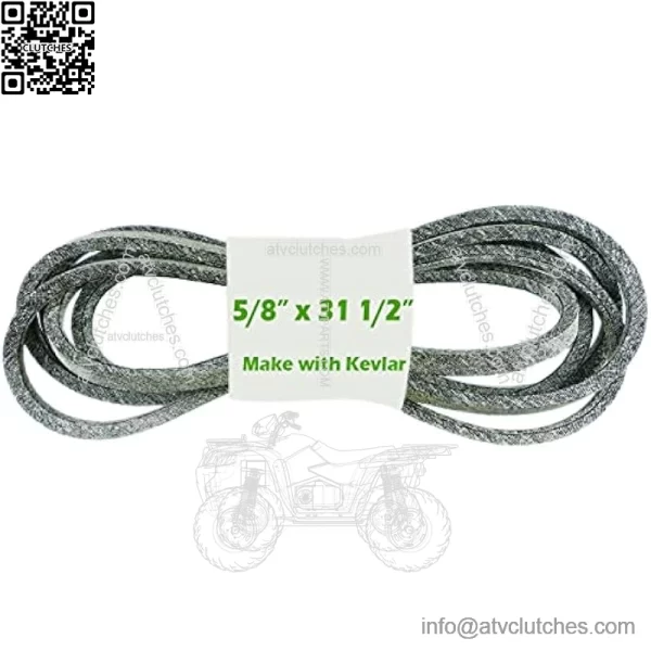 5/8" x 81 1/2" Kevlar Lawn Mower Cutting Belt Compatible with Cub Cadet/MTD 754-04002, 954-04002; Husqvarna 578453624
