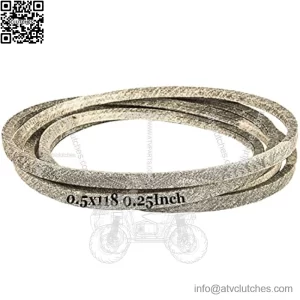 PASEK KLINOWY do Cub Cadet MTD 754-04033, 754-04033A, 954-04033, 954-04033A, zamiennik do Husqvarna Poulan AYP 574173003 (1/2"x118 1/4") (A116) wykonany z Kevlaru