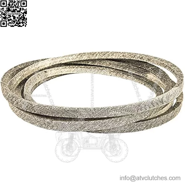 Mower Belt Compatible with JOHN DEERE MOWER DECK BELT M154621- fits X300 X304 X310 EZTRAK Z245 (1/2 inch x 146 inch) (A144) made of Kevlar