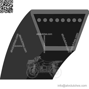 20299 COURROIE LISSE 5/8 43POUCES mower belt